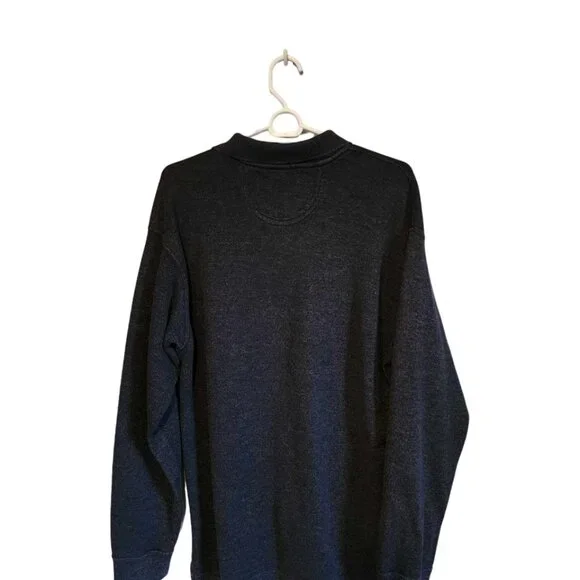 EUC Izod Sweater weight Long Sleeve Polo - Picture 2 of 4